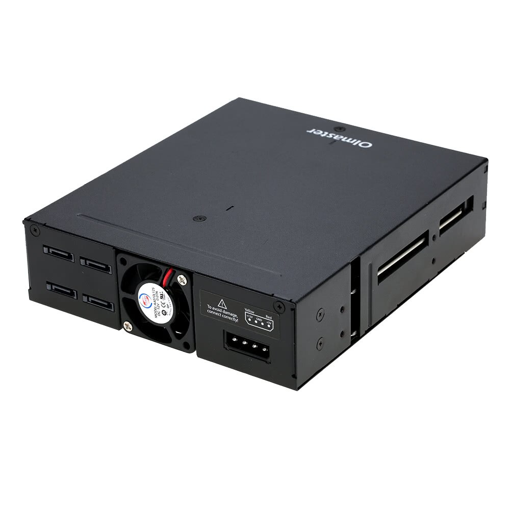 Plate-forme arrière Mobile, avec serrure à clé, Support d'échange à pour disque dur de 2.5 ", 4 boîtes, SATA 6gbps HDD, SSD, 5.25"