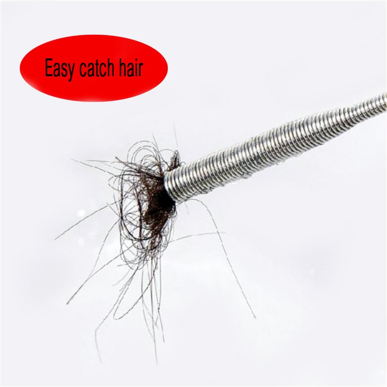 60 Cm Drain Snake Unblocker Drain Cleaner Sticks Clog Spring Pipe Dredging Tools Remover Cleaning Tools