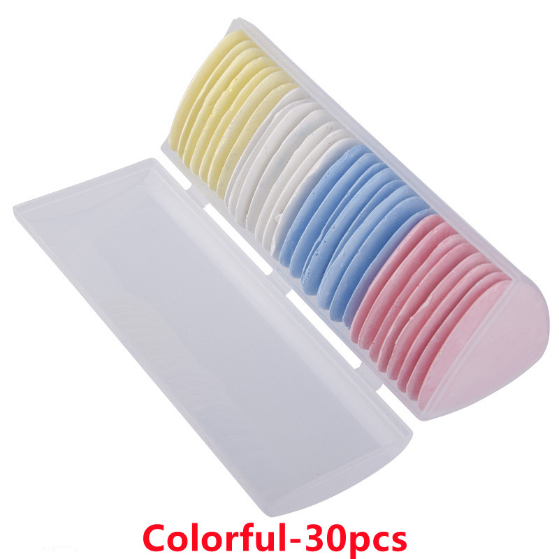 10-30 Stuks Set Stof Kleermakers Krijt Uitwisbare Stof Marker Patchwork Kleding Diy Naaien Gereedschap Box Set Handwerken accessoires: Licht Geel