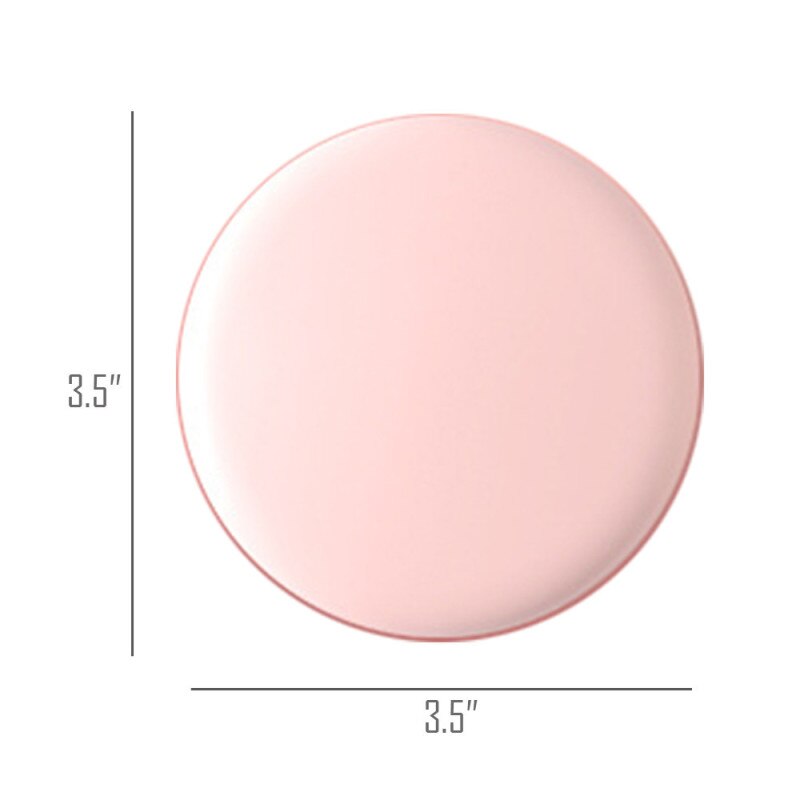 Mini Draagbare Led Make-Up Spiegel 10X Vergroten Hand Hold Opvouwbare 12 Leds Pocket Make-Up Spiegel Licht Schoonheid Cosmetische Tool