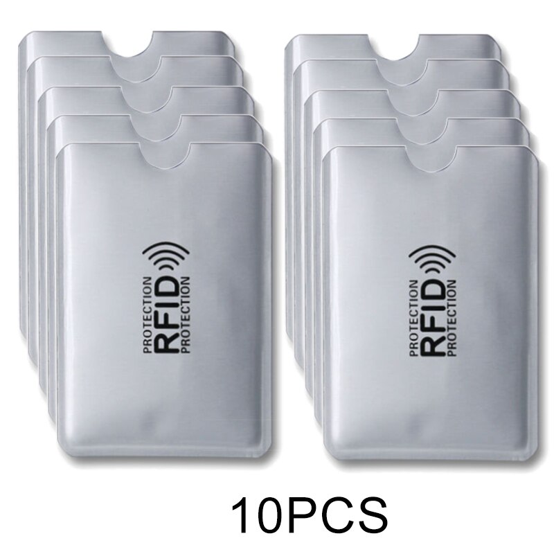 Molain RFID-blokkerende hoezen, 24 stuks identiteitskaart hoezen set kaarthouder RFID-kaarthouders voor vrouwen mannen, Zwart, 3.6 x 2.5 inch/9.1 x 6.3 cm, Minimalistisch