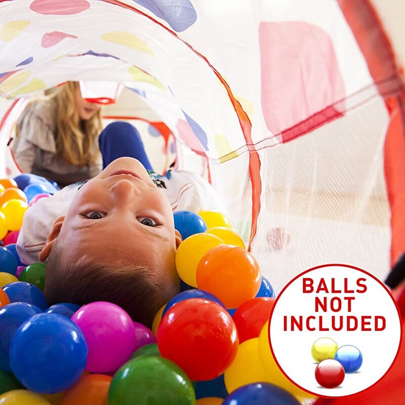 Kids Play Tent Kruipen Tunnel En Bal Pit Met Basketbal Hoepel Kinderen Tent Voor Indoor Of Outdoor Geven Aan Kinderen beste Cadeau