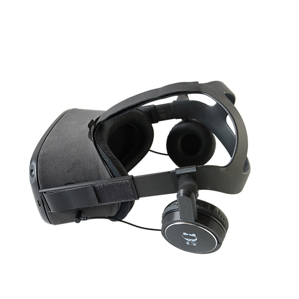 Profissional prendido fone de ouvido substituição vr jogo fechado fone de ouvido 3.5mm para oculus quest vr fone de ouvido acessórios peças