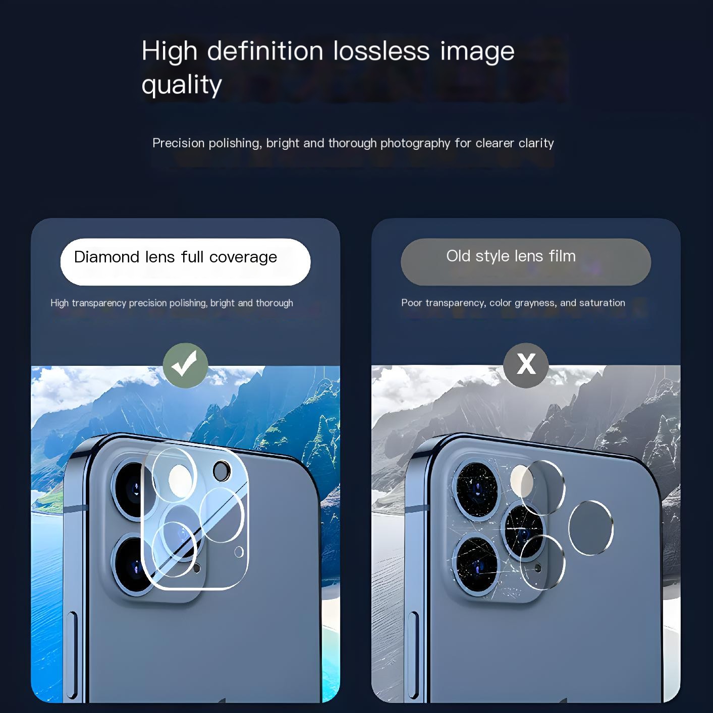 Protecteur d'objectif d'appareil photo pour iPhone 15 13 14 Pro Max Plus, couvercle de protection d'écran pour iPhone 12 11 Pro Max, verre trempé