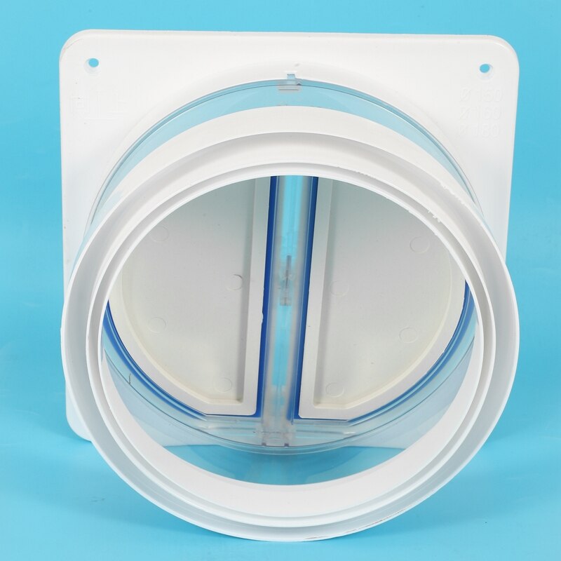 Kitchen range hoods check valve anti odor control bathroom check valve back-pressure valve non-return flap valve