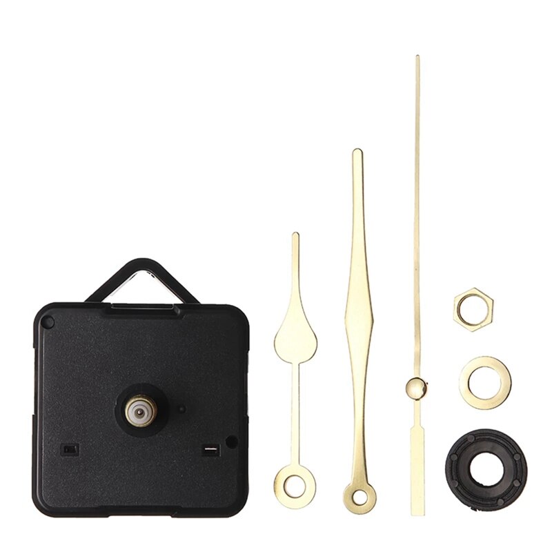 Mecanismo de reloj de pared de 5 piezas, mecanismo de reloj de cuarzo, herramientas de reparación, Kit de piezas