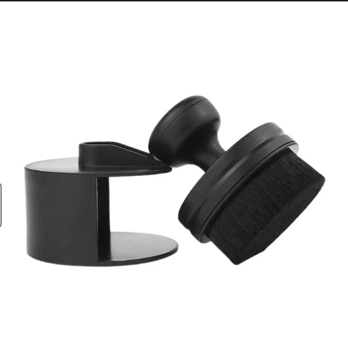 Spazzola antistatica per dischi in vinile Spazzola per vinile Spazzola per pulizia con setole in fibra di carbonio per dischi Spazzola per pulire dischi in vinile: Rosa