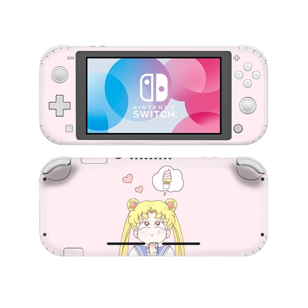 Pegatina protectora para Nintendo Switch Lite, pegatina de piel de Anime Sailor Moon: YSNSL1148