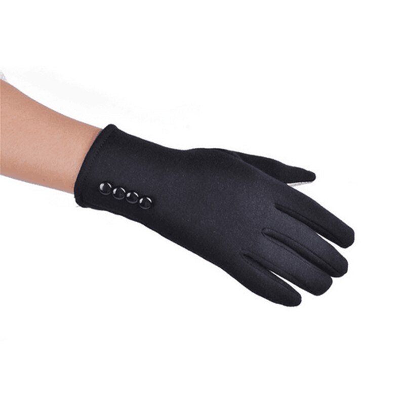 Gants pour téléphone portable à la | Gants pour dames, gants chauds d'hiver pour téléphone portable, laine, gants en cachemire pour femmes: Black