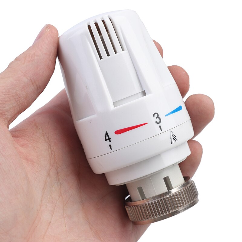 Thermostatic Radiator Valve Pneumatic Temperature Control Valves Remote Controller Radiator Head For Heating System Valve Cap