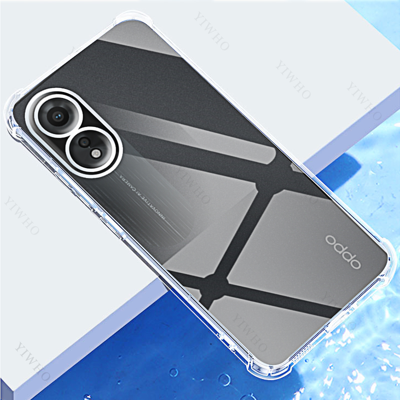 Doorzichtige Zachte Hoes Voor Oppo A38 A18 A79 A78 A58 A78 4G 5G Telefoon Case Transparante Achterkant Cover Ultra Slanke Huid Een 38 18 58 78 98 79
