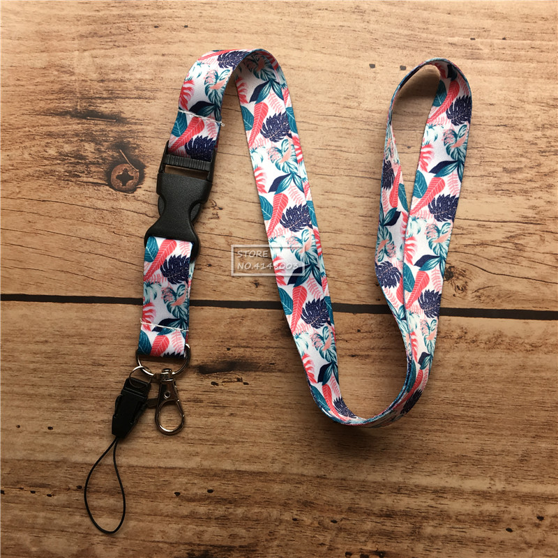Lanyard strap for phone Key Chains ID Card Badge Holder Keychain Phone Straps Hang Rope Keycord: 9