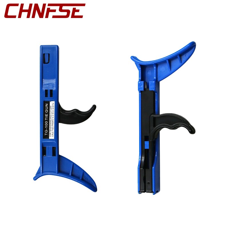 Cable tie fastening tool manual tensioning nylon tie tool tg-100 plastic tie locking fixture, with complete external packaging