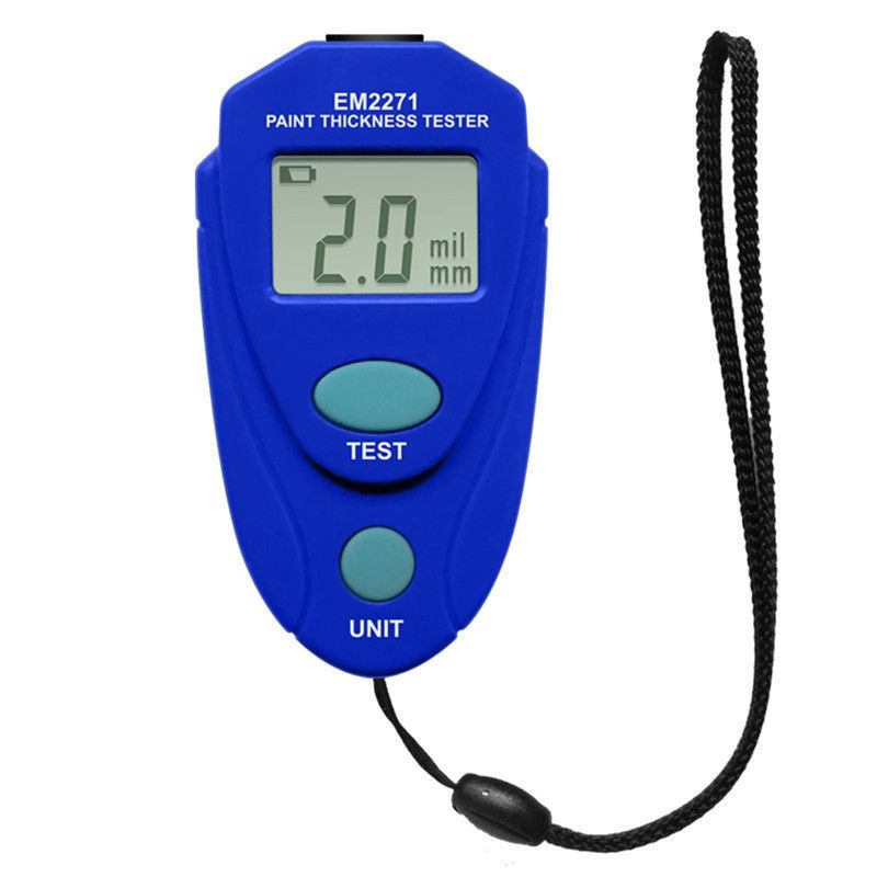 LCD Digital Car Paint Coating Thickness Probe Tester Gauge Meter Measuring Tool
