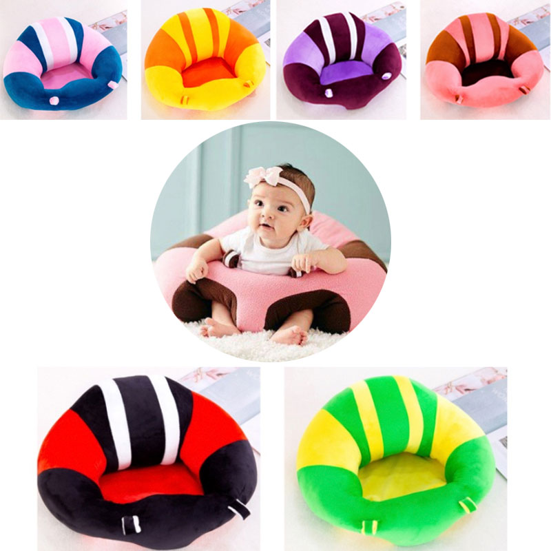 Plys legetøj 0-2 år baby gyngestol blød stol pude sofa børn plys sofa sæde støtte sæde sidde op pude legetøj infantil