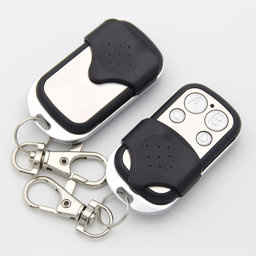 433MHz Remote Control Duplicator Copy Clone Garage Door Gate Remote Control Fixed Code 433mhz Transmitter Keychain Opener Remote