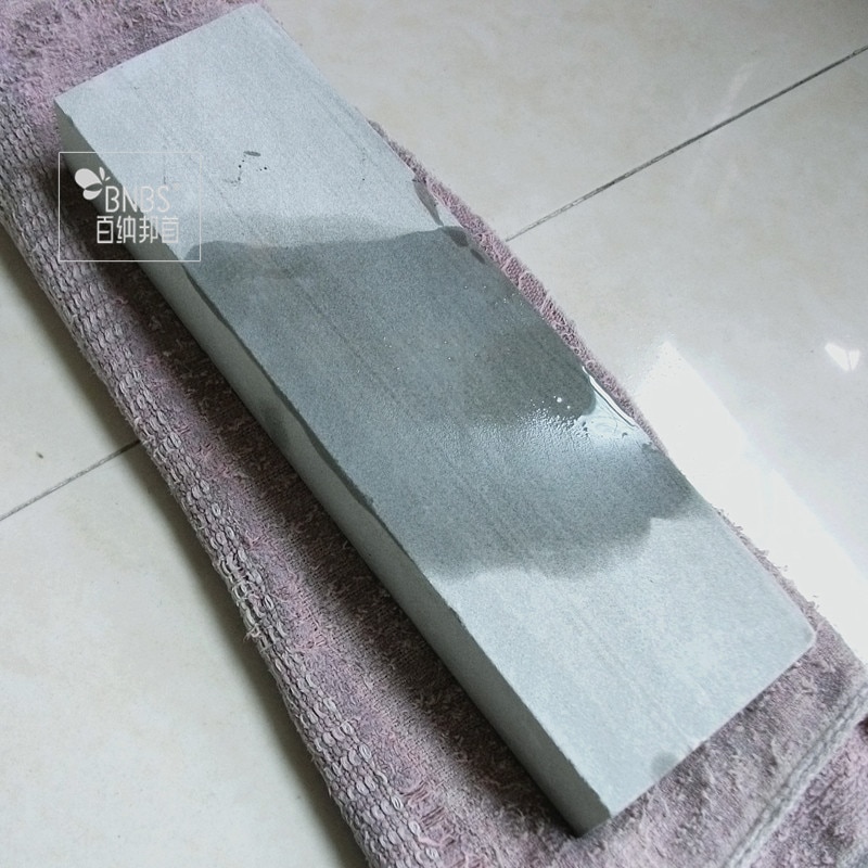 BNBS Natural Green Rock Whetstone 800# Double faced polishing stone sharpness Sharpening stones