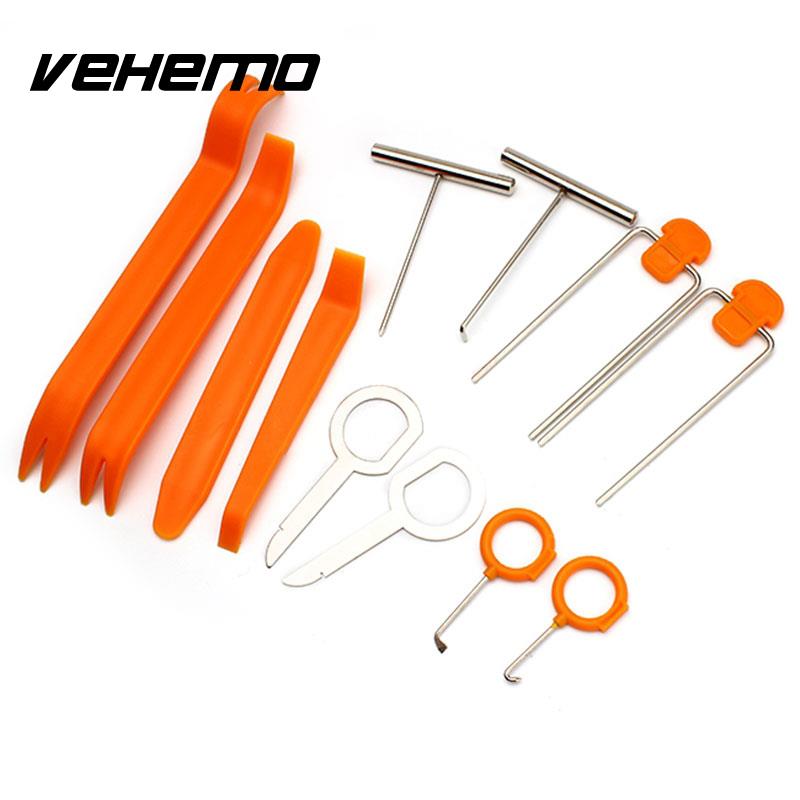 12Pcs/set Portable Vehicle Car Panel Removal Tools Set Pry Refitting Tool
