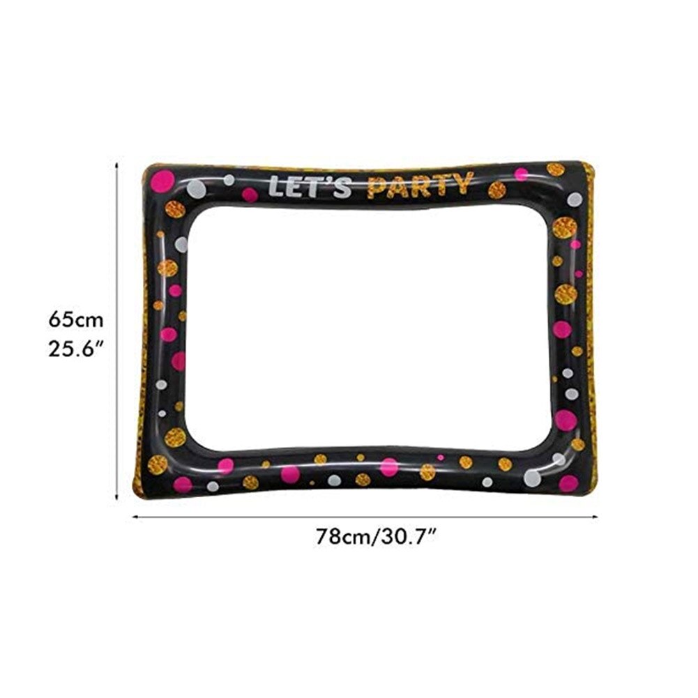 PVC Inflatable Frame Photo Booth Props Selfie Picture Frame Party Supplies For Birthday Bridal Shower Baby Shower Wedding
