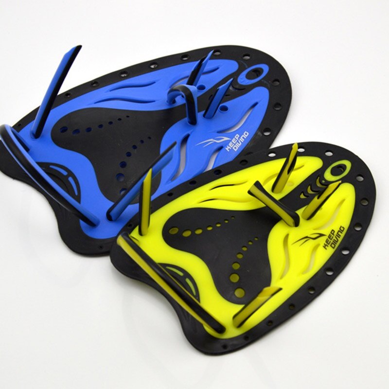 Verstelbare Siliconen Zwemmen Peddels Training Hand Zwemvliezen Handschoenen Padel Vinnen Flippers Voor Mannen Vrouwen Kids Professionele Leren Gear