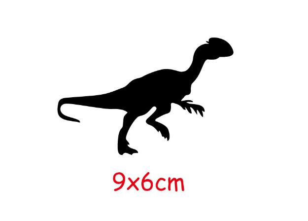 Autocollants muraux de dinosaures, différents types, pour interrupteur de lumière de chambre d'enfants, Stickers de décoration pour la maison de bébé, #0639: 07