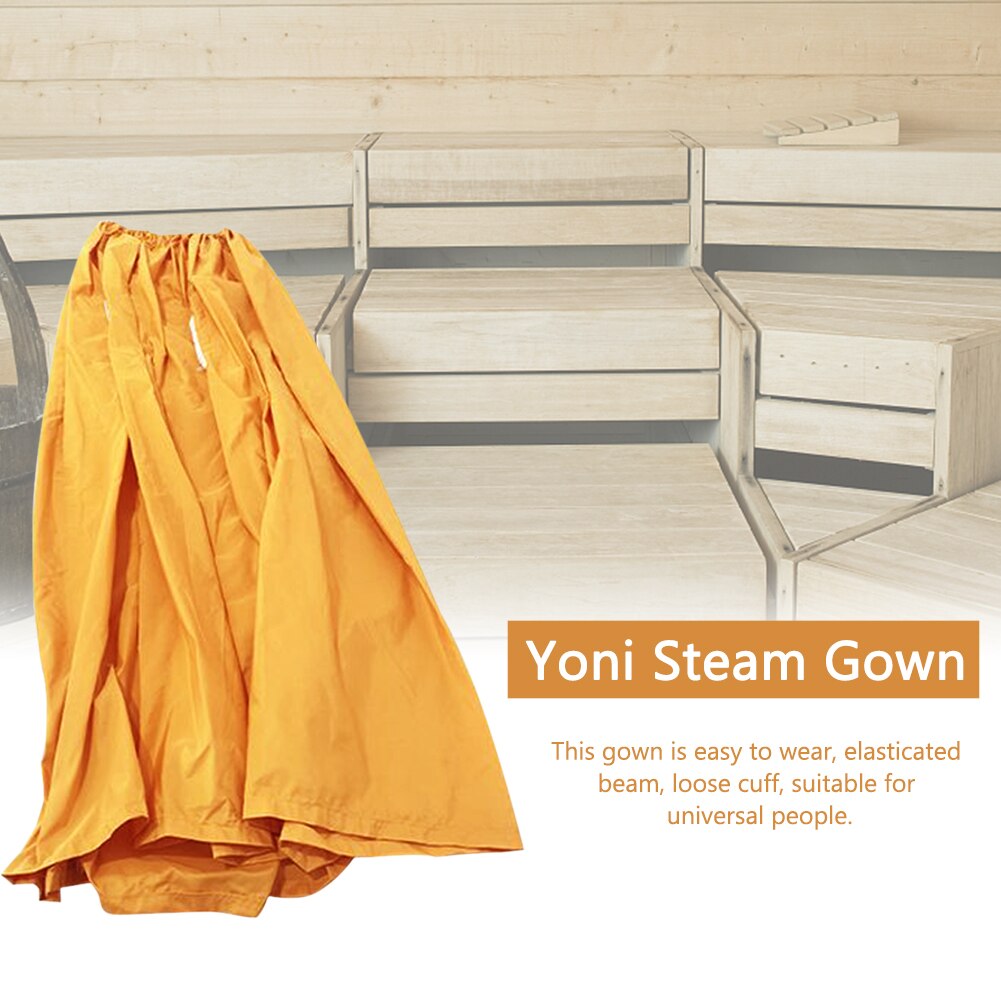 Herbs Spa Fumigation Bath Robe Full Body Home Detox Cloak Sauna Vaginal Yoni Steam Gown Sweating Tool Waterproof