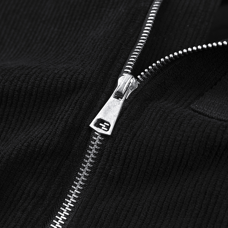 Men's Baseball Suit Spring and Autumn Loose Corduroy Trendy High Street Stand up Collar Coat Men Versatile Flying Jacket