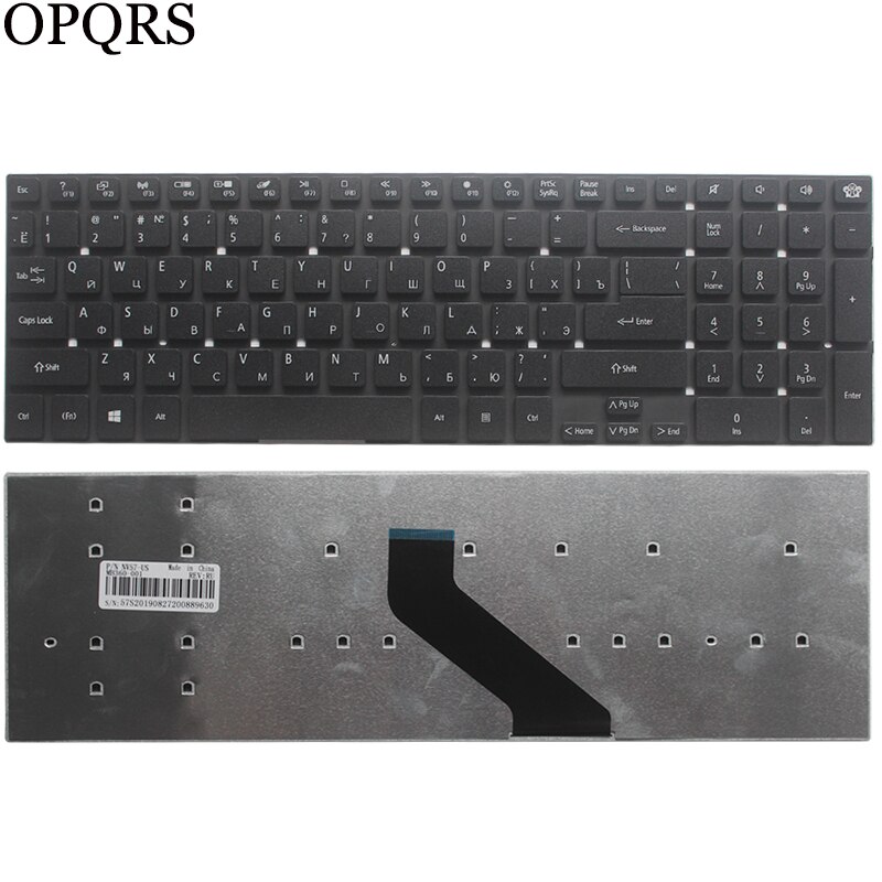 Russian Keyboard for Gateway NV52L NV56R NV75S NV55 NV55S NV57H NV56 NV57 NV77 RU Laptop Keyboard