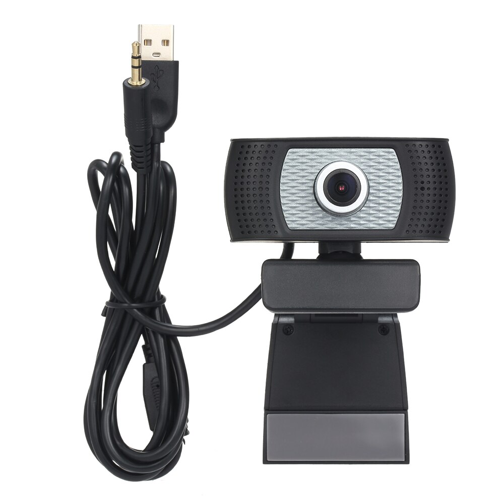 1080P Web Camera HD Webcam Desktop Laptop USB2.0 720P Web Cam Built-in Mic for Live Broadcasting Video Calling Online Lesson: 720P