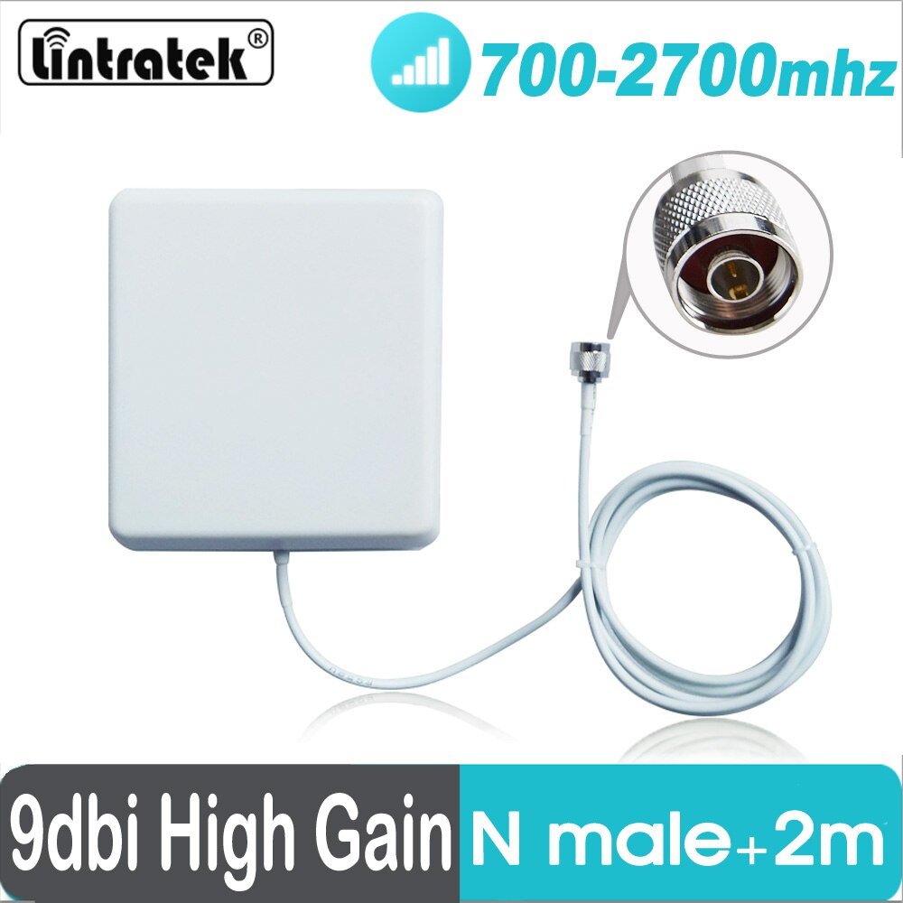 Conjunto de accesorios para amplificador de señal móvil, antena externa de teléfono móvil de alta ganancia GSM 3G 4G, 10dBi y 9 dbi, S50