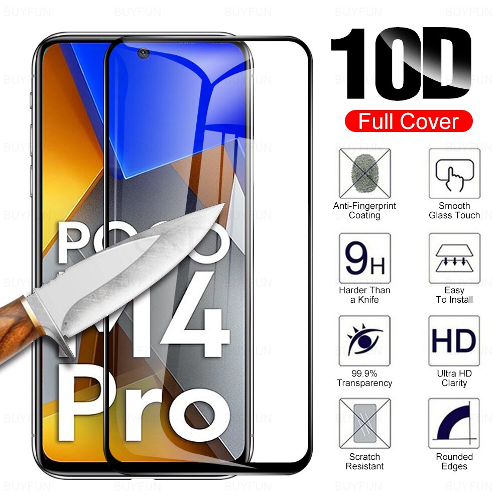 Voor Xiaomi Poco M4 Pro 4G/5G Glas Screen Hd Veiligheid Gehard Glas Pocco Poko Pocophone Kleine m4Pro M 4 Pro 4M Beschermende Film