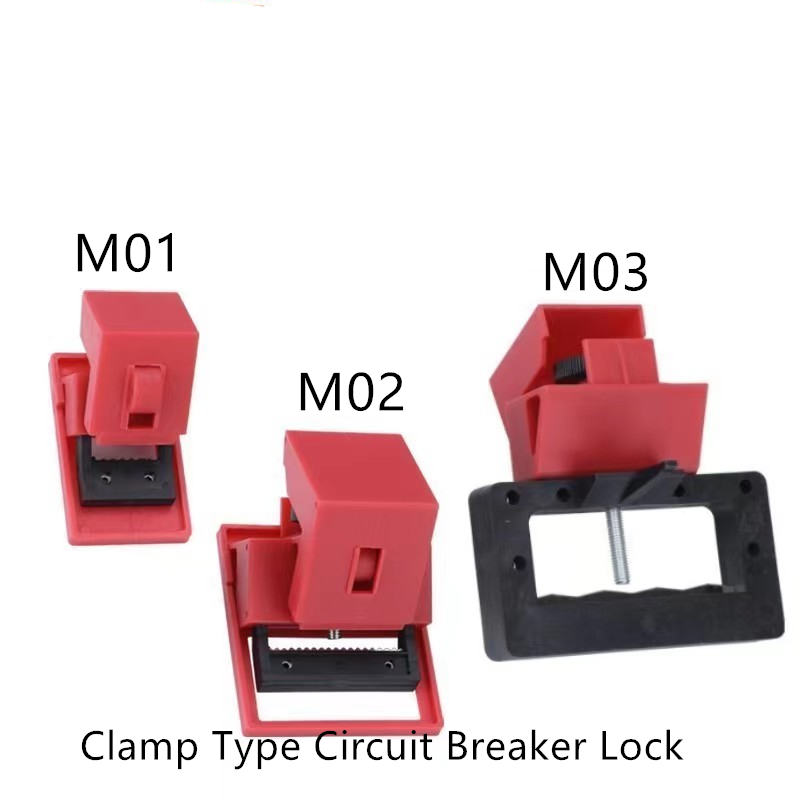 Klem Type Stroomonderbreker Lock Extra Grote Gegoten Case Lucht Schakelaar Lekkage Bescherming Schakelaar Anti Misoperation Veiligheidsslot