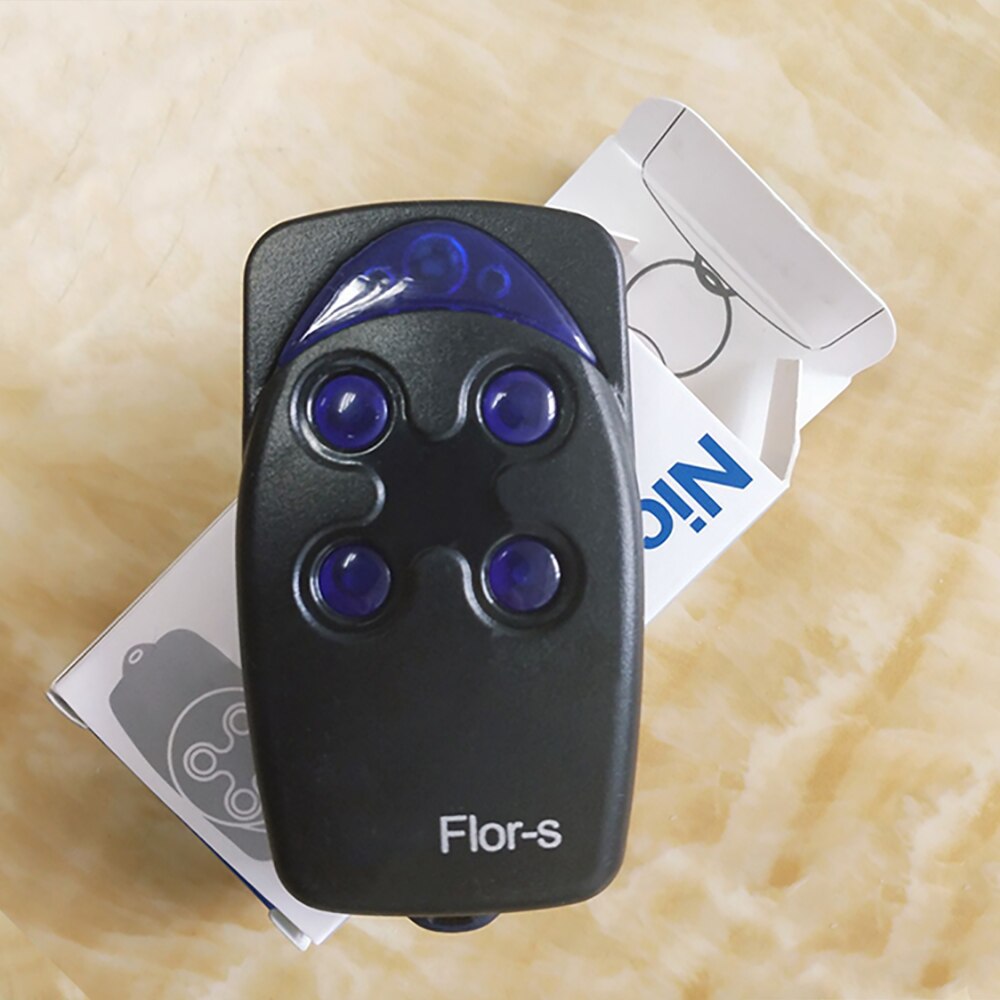 NICE FLO4R-S FLO1R-S, FLO2R-S, FLO4R-S, Remote Garage Door Remote Control 433.92MHZ Rolling Code Remote Copy Keychain