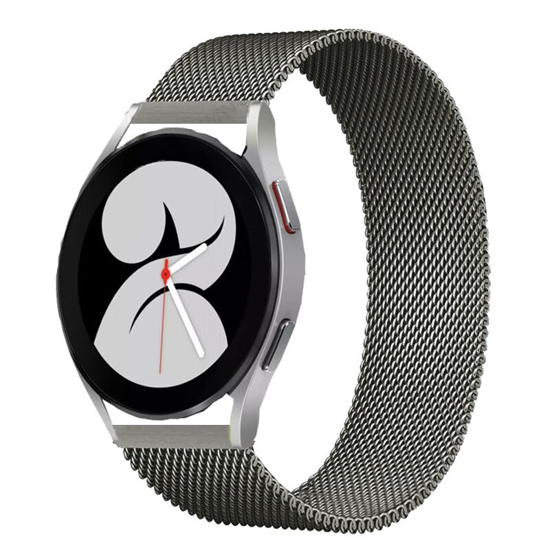 Correa Milanese Loop para Amazfit Bip S, correa de acero inoxidable para Samsung galaxy watch, 46mm gear s3, 20mm, 22mm, 18mm, 24mm, 23mm