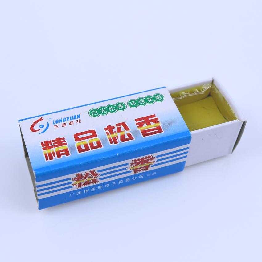 YuXi aditivos de soldadura de aceite de colofonia de alta pureza, herramientas de soldadura de flujo de soldadura, pasta de cartón, colofonia de hierro eléctrico, colofonia sólida