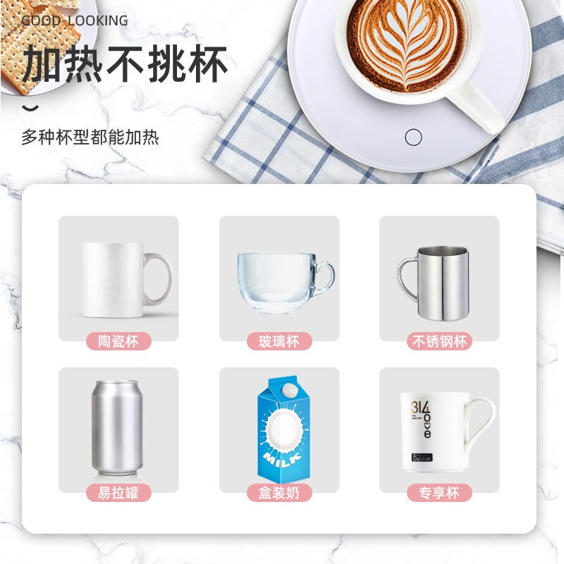 55 Celcius Leite Heatplates USB Almofada de Aquecimento de Água a Temperatura Constante Mini Electric Hot Plate Placas de Escritório Em Casa Mais Quente Leite Quente