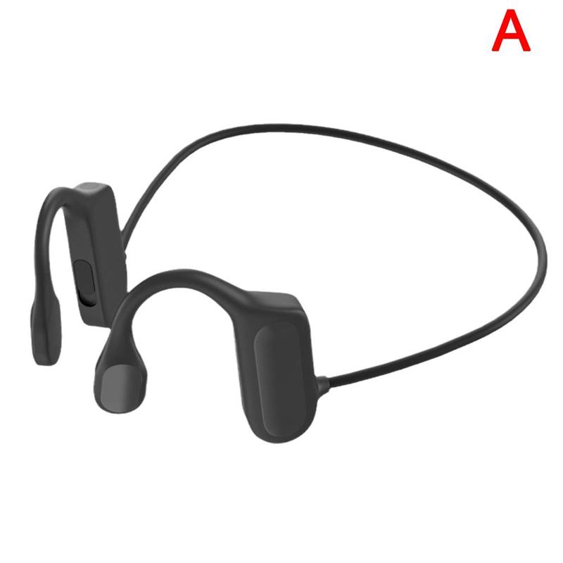 Wasserdichte, geräuschunterdrückende knochenleitungskopfhörer, stereo, kabellos, sport, freisprecheinrichtung, ohrhörer mit mikrofon, bluetooth, he  u7 u 4: A