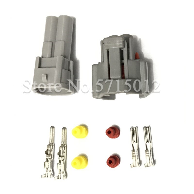 Sumitomo 2 Pin way male female Nippon Denso fuel injector wire connector 6189-0060 6180-2405