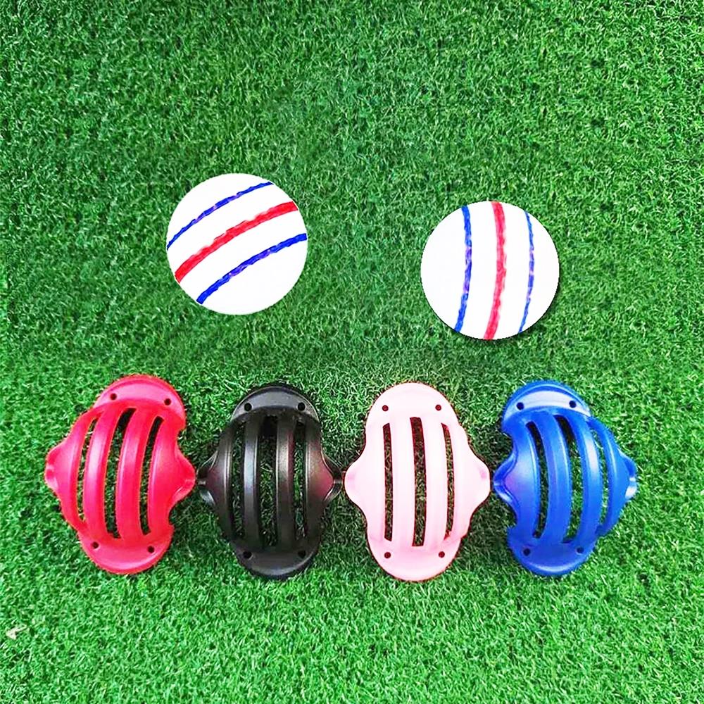 Golf Ball Triple Track 3 Line Alignment Marker Stencil Plastic Golf Ball Line Drawing Tool Golf Putting