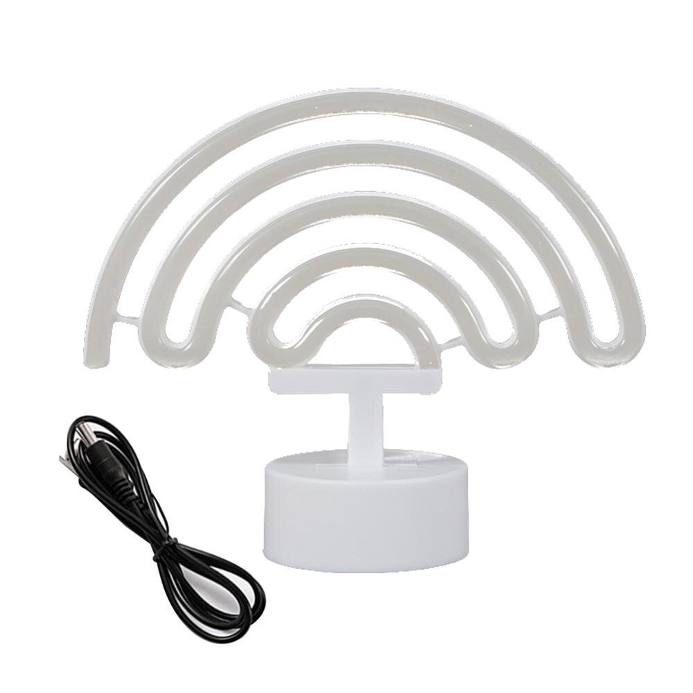 Tęcza doprowadziło neon lampka nocna tęcza dekoracje neonowe lampy urodziny impreza salon dekoracje ścienne dla dziewczyn sypialnia