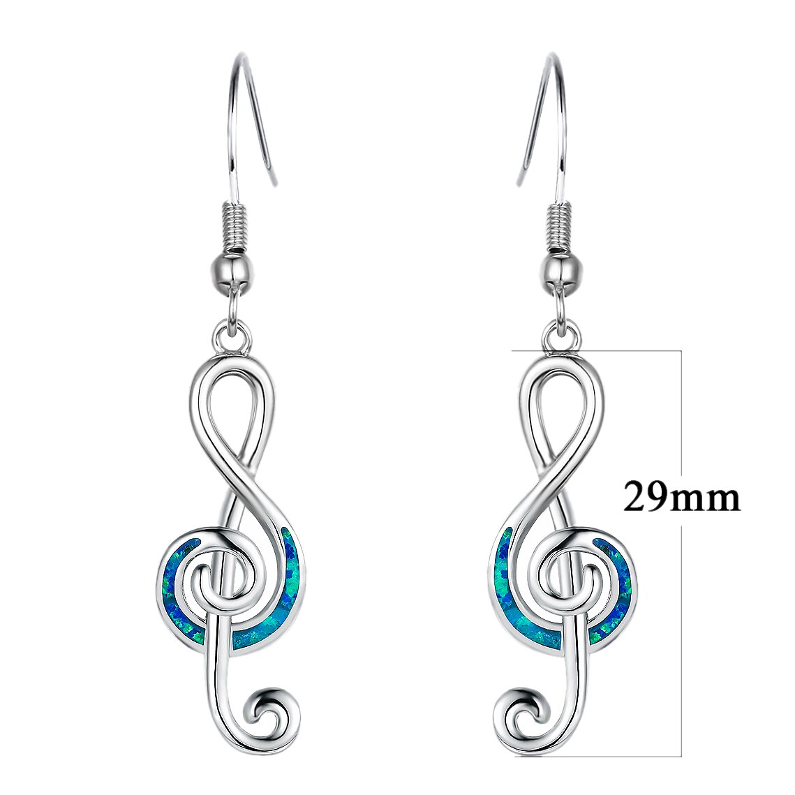SoulCats® Orecchini Statement A Tastiera – 1 Coppia In Nero O Bianco – Design Anni '80 In Plastica, Grandi E Leggeri