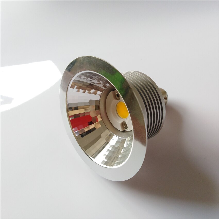 AR70 LED Spotlight BA15D lámpara LED 7W 10W COB regulable 220V 230V 240V Bombilla LED para iluminación comercial del hogar