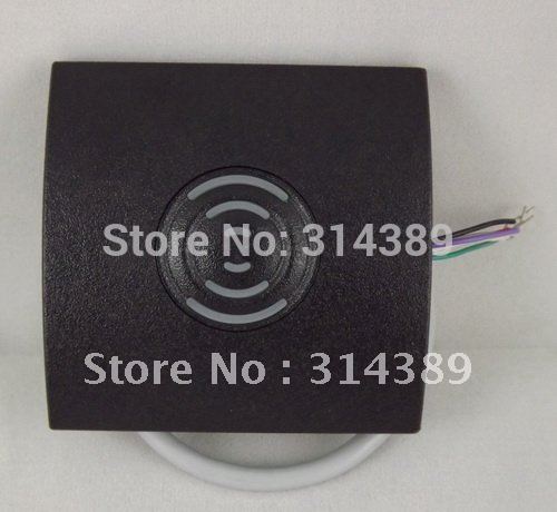 MF1,wiegand26 86*86mm electric box cassette dual Led 9V 12V epoxy packaged RF IC KO Knock out box reader