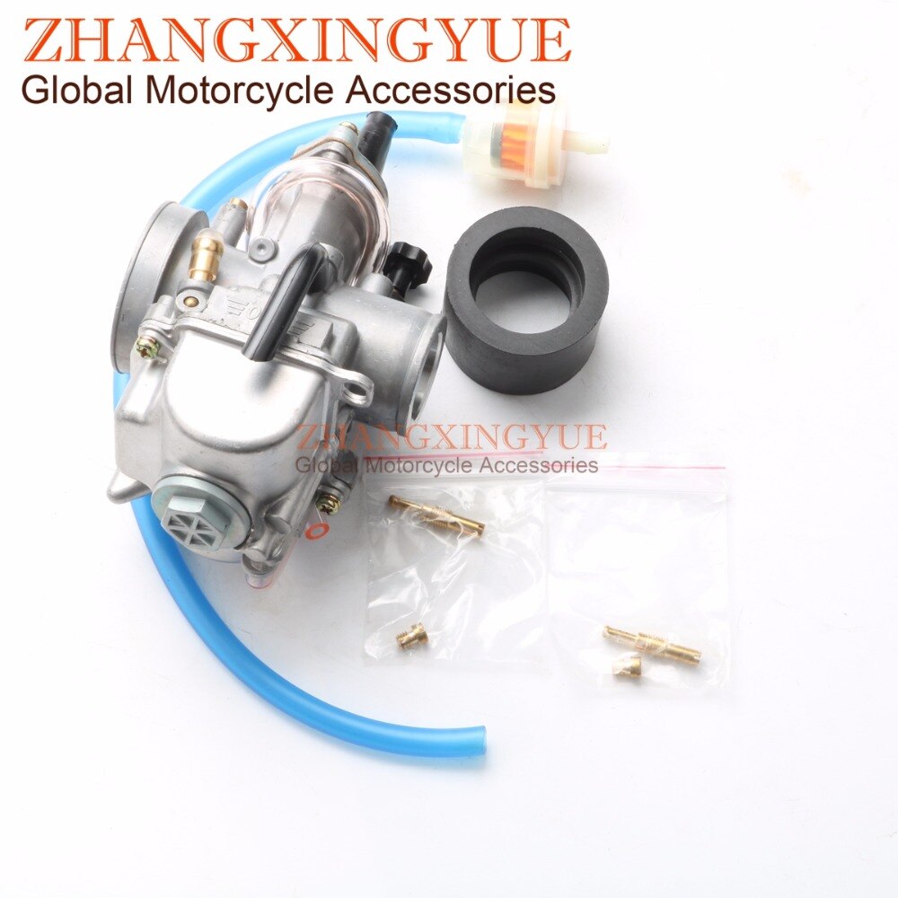 24mm karburator til oko pwk  gy6 jog dio rtl 250 cr80 85r cr125 nsr 50 80 dt100 scooter offroad motorcykel atv