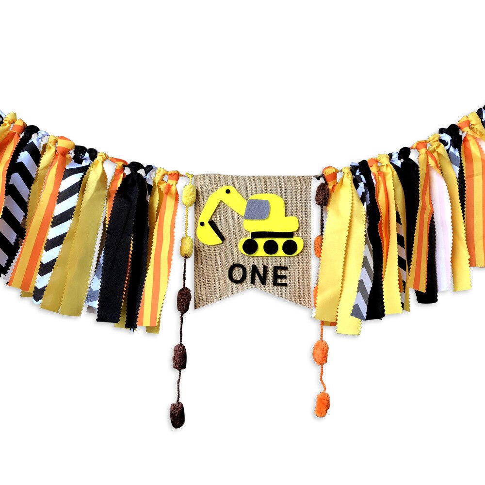 Glücklich Geburtstag Dekoration Geburtstag Mädchen Hohe Stuhl Ein Banner Ersten Geburtstag 1 jahr Geschlecht Offenbaren Party Baby Dusche Dekorationen: hoch Sessel Banner M