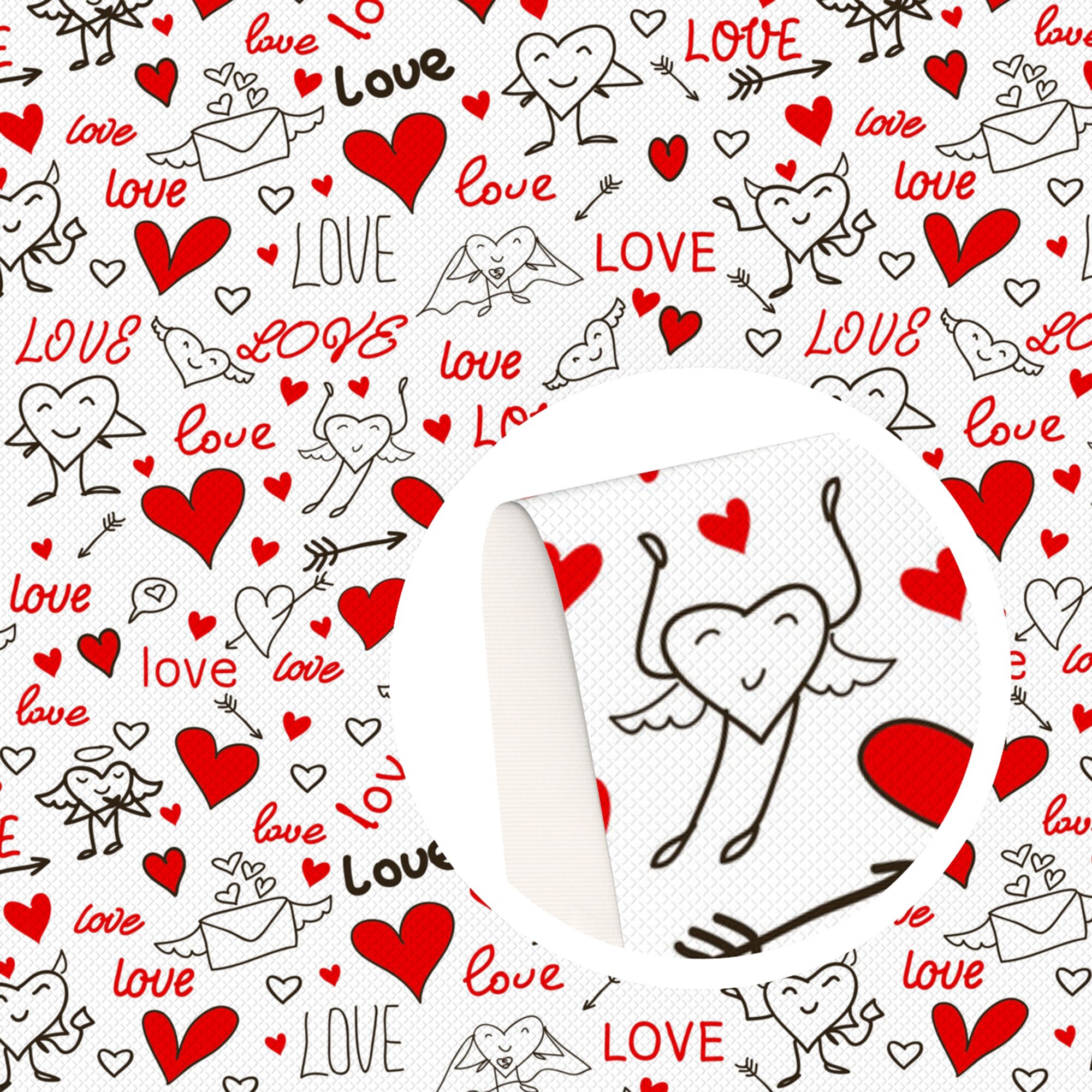 Dia dos namorados folhas de couro falso amor coração impresso couro sintético para arco-nó sacos carteira brinco scrapbook diy, 1yc23400: 1155588001