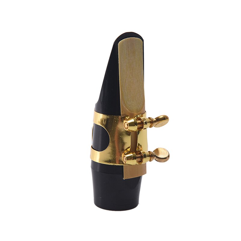 1Pc Professionele Plastic Zwarte Saxofoon Mondstuk Klassieke Muziek Altsax Mondstuk Zwart Voor Saxofoon