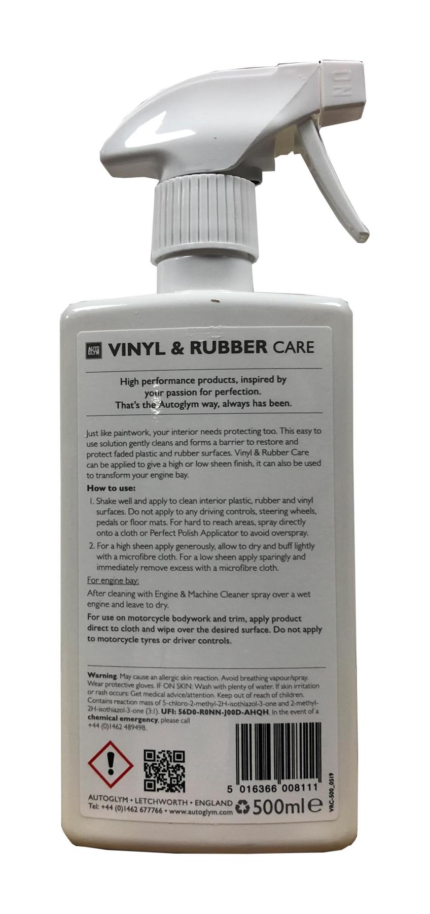 AutoGlym Vinyl Rubber Care Torpedo, Engine and Plastic Polisher