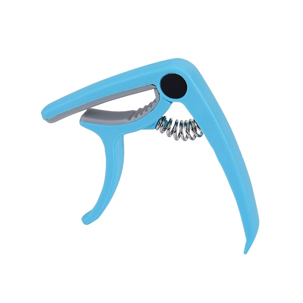 Mejor Capo para cambio de guitarra eléctrica clásica acústica abrazadera de afinación llave de plástico guitarra Capo accesorios de instrumentos musicales: Blue