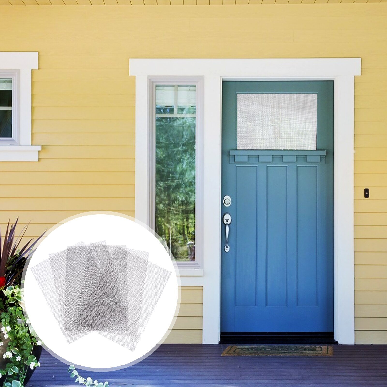 5pcs 304 Stainless Steel Woven Wire Mesh Metal Garden Filter Pest Mesh Proofing Mesh 30x21cm